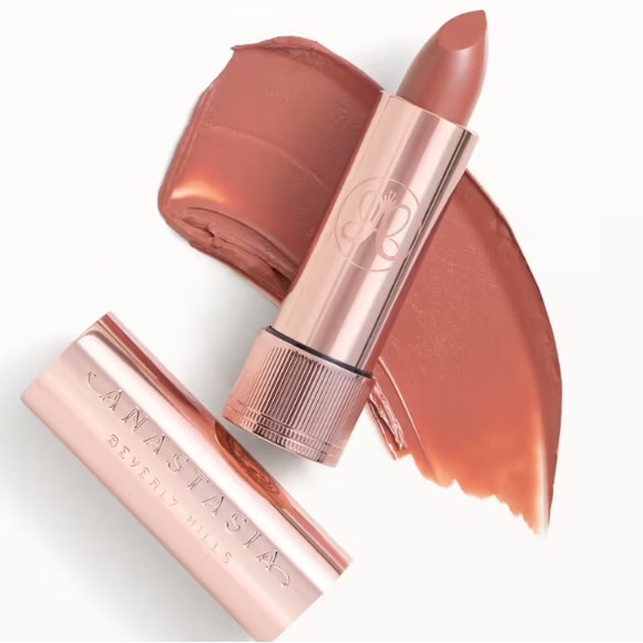 Anastasia Beverly Hills Other - Anastasia Satin Lipstick in Soft Brown NIB